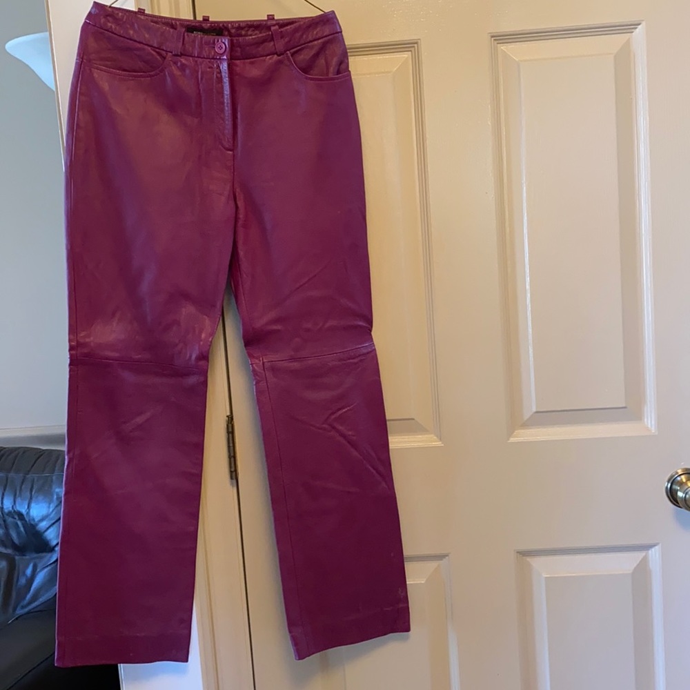 Leather pants